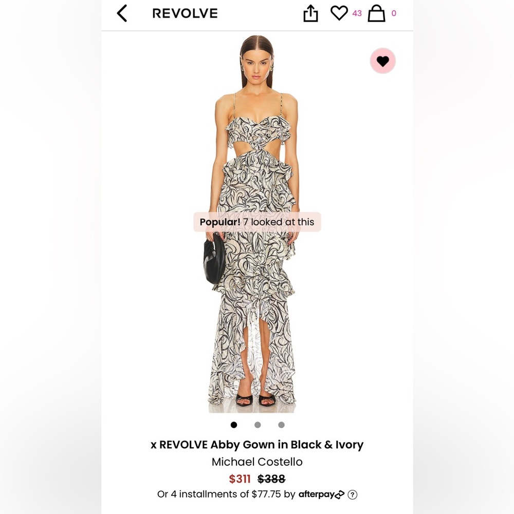Michael Costello x Revolve Dress